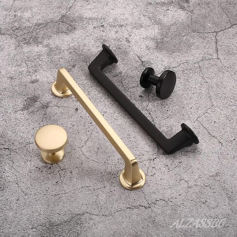 Alzassbg 10 Pack Polished Chrome Cabinet Knobs, 1.1 Inch(30mm) Diameter Round Cabinet Knob Hardware for Kitchen Dresser Drawer AL6044CP in Saudi Arabia