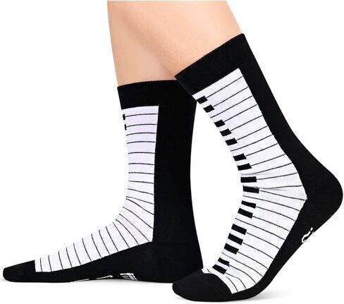 sockfun Piano Gifts for Men - Piano Socks Greeting Card, Christmas Gifts Music Socks for Musicians in Saudi Arabia