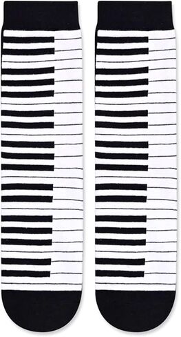 sockfun Piano Gifts for Men - Piano Socks Greeting Card, Christmas Gifts Music Socks for Musicians in Saudi Arabia