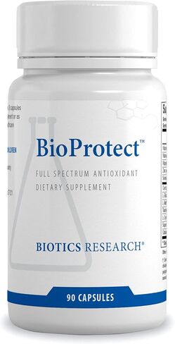 تركيبة قوية مضادة للأكسدة كاملة الطيف من بيوبروتكت، تحمي الجسم من الأضرار التأكسدية، وتدعم الصحة العامة، والصحة المناعية، وصحة القلب والأوعية الدموية، 90 كبسولة in Kuwait