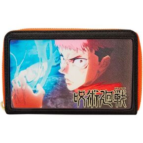 Loungefly Jujutsu Kaisen Yuji Itadori Zip Around Wallet