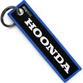 KEYTAILS Keychains, Premium Quality Key Tag for Cars, Drifter, Motorcycle, Sportbike, Scooters, ATV, UTV [HOONDA]