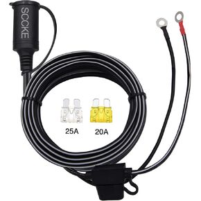 14.8FT 14AWG Adapter Plug Socket with Eyelet Terminal