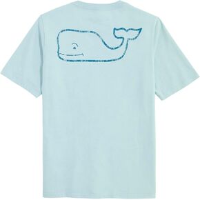vineyard vines Boys' Vintage Whale Short-Sleeve Pocket Tee