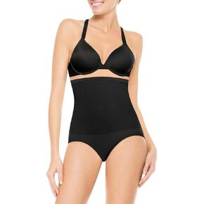 Assets Red Hot by Spanx High Waisted Shaper with Panty 1841 (7, Blackest Black)