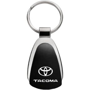 Au-TOMOTIVE GOLD Tear Drop Key Chain for Toyota Tacoma (Black)
