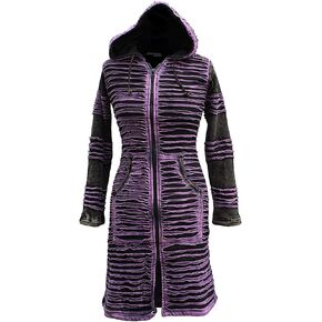 Shopoholic Fashion Womens Stonewashed Boho Hippie Gothic Long Jacket