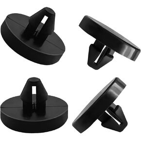 4PCS Brake Switch Stopper, Brake Pedal Stop Pad, Brake Pedal Brake Light Switch, Brake Light Switch Stopper, Clutch Pedal Stopper, Car Truck Brake Pedal Pad, 90541-06036 (Black)
