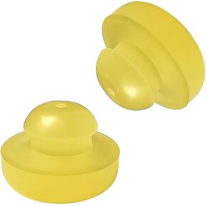 2PCS Brake Pedal Stop Pad Replacement, Brake Pedal Rubber Stopper Compatible with 200SX 240SX 280ZX 300ZX 350Z 370Z Altima G20 G35 G37 I30 J30, 46584-S0100 46584-5P010