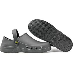 Professional Nurses Shoes for Women Men Slip Resistant Waterproof Work Shoes for Doctor Chef Food Service Nursing Slip-On