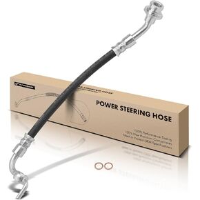 A-Premium Power Steering Hose Pressure Line Hose Assembly Compatible with Kia Rio 2001-2005 1.5L 1.6L 2.0L Tube To Rack