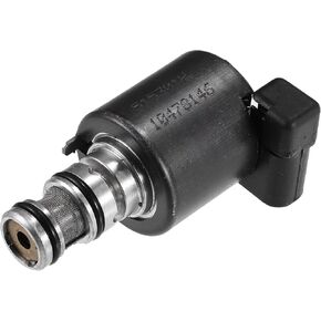 ACROPIX Transmission Shift Solenoid Fit for Automatic Transmissions 4T65E No.10478146 - Pack of 1 Black