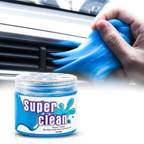 Cleaning Gel for Car, Universal Detailing Automotive Dust, Detail Removal Cleaning Keyboard Cleaner for Car Vents, PC, Laptops, Home Appliance, (Blue)… (1)