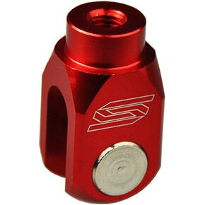 SCAR Rear Brake Clevis Compatible with Honda CR CRF 125 250 150 450 CR125 CRF250R CRF450R 250F 450L 450RL 02-25 - Red