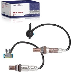 Set of 2 Oxygen O2 Sensor Upstream & Downstream 234-4242 234-4530 Compatible with 2008-2010 Chevy Malibu, 2010-2014 Chevy Equinox, 2010-2014 GMC Terrain, 2008-2010 Saturn Vue | Sky L4 2.4L
