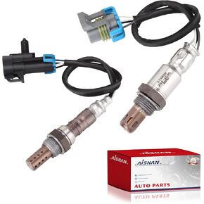 2PC O2 Oxygen Sensor Upstream and Downstream Compatible with Chevy Malibu Equinox Captiva Sport Saturn Sky Aura GMC Terrain Pontiac G6 Solstice Replace# 234-4242 234-4530 213-4768