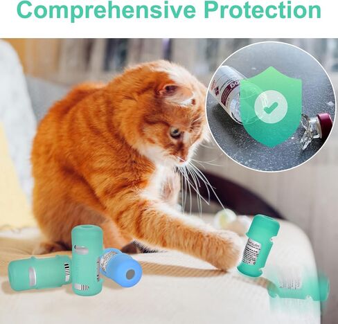 Insulin Vial Protector Case for 10ML Short Vials (Novolog/Humalog/Humulin), Anti-Break Insulin Case Holder, Convenient Insulin Bottle Protector Sleeve for Diabetic Travel - Blue in Kuwait