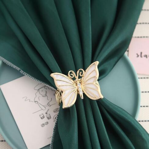 2 Piece Butterfly Shell Metal Curtain Fixer, Curtain Tiebacks for Bedroom, Living Room, Kitchen, Office Curtain Decoration in Saudi Arabia