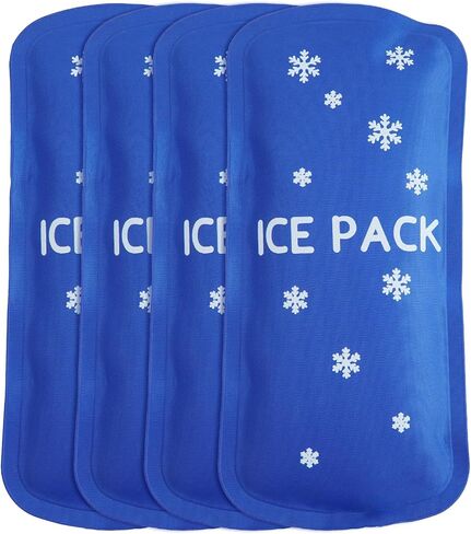 Ice Packs for Insulin - Reusable Diabetes Ice Packs TSA Approved for Insulin Cooler Travel Case (4 Packs) in Saudi Arabia