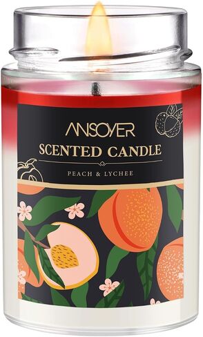 Scented Soy Candles, Aromatherapy Jar Candles for Home Scented, Long Lasting Candles with 65 Hour Burn Time 11oz, Candle Gifts Soy Candles Scents of (Pine & Eucalyptus) in Saudi Arabia