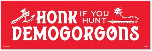 Genuine Fred Stranger Things, Bumper Magnet, Hawkins is for Hunters, Multicolored in Saudi Arabia