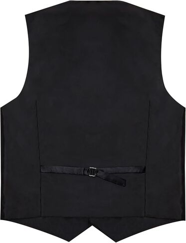 DiBanGu Mens Christmas Suit Vest Festive Xmas Dress Waistcoat and Bowtie Set Vacation Holiday Dress Vest for Tuxedo Party in Kuwait