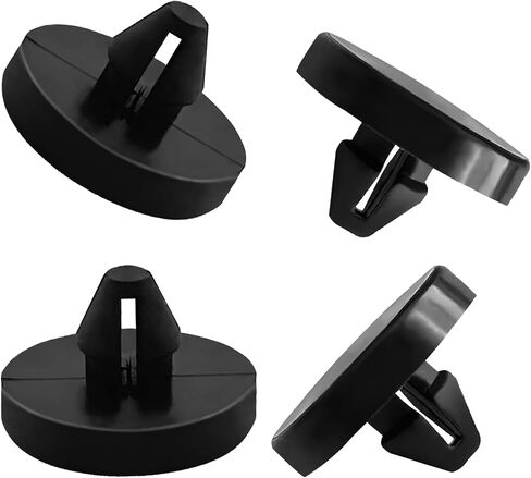 4PCS Brake Switch Stopper, Brake Pedal Stop Pad, Brake Pedal Brake Light Switch, Brake Light Switch Stopper, Clutch Pedal Stopper, Car Truck Brake Pedal Pad, 90541-06036 (Black) in Kuwait