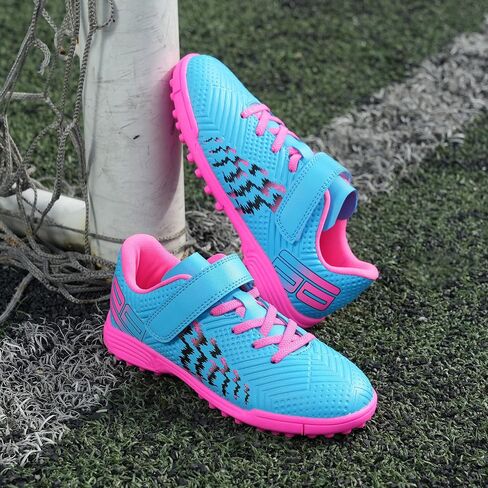 brooman Kids Turf Soccer Shoes Girls Boys Indoor Soccer Shoes in Kuwait
