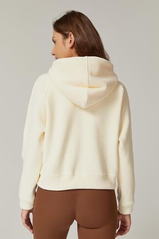 QINSEN Womens Full Zipper Hoodies Fleece Lined Collar Pullover Cozy Long Sleeve Sweatshirts in Saudi Arabia