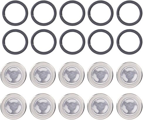 10 Pcs Master Cylinder Sight Glass, Brake Master Cylinder Sight Glass with O Ring for Motorcycle ATV (18MM) in Saudi Arabia