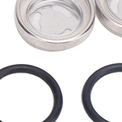 10 Pcs Master Cylinder Sight Glass, Brake Master Cylinder Sight Glass with O Ring for Motorcycle ATV (18MM) in Saudi Arabia