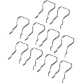 FUSCH 10 Pcs Diesel Return Line Injector Clips Compatible with Chevrolet Express Silverado Suburban/Cadillac Escalade/GMC Savana Sierra Yukon 6.6L LLY LBZ LMM Diesel Replace#:97359750 J00322