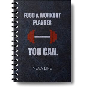 Food and Workout Planner for Woman and Man, Fitness and Food Planner for Women and Men, Fitness and Food Daily Planner/Journal/Tracker, GYM, Planner to Weight Loss/Bodybuilding/Fitness in Saudi Arabia