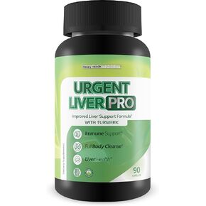 Urgent Liver Pro - Our Best Liver Health Liver Support Supplement - Natural Liver Support for Women - Herbal Liver Support Supplement for Men - Liver Health Supplement - Herbal Liver Health Formula