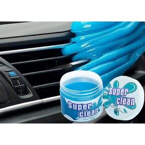 Great Universal Super Clean Gel Car Detailing Automotive's Dust & Dirt Deep Cleaning Car Crevice Cleaner Air Vent Interior Removal Putty Cleaning PC Laptop Keyboard Cleaner Cameras (1Pcs -5.8oz/160g)