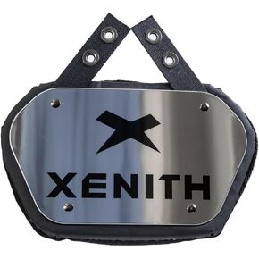 Xenith Elite Universal Football Back Plate- Lower Backplate for Shoulder Pads- Durable Adjustable Straps and High Impact Padding-Universal Fit for Youth and Varsity