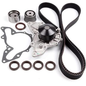 Timing Belt Kit w/Water Pump Fit for Kia for Sorento 3.5L 2003-2006 Replace Timing Belt OEM - TS26323