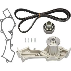 BRTEC Engine Timing Belt Kit with Water Pump Compatible for 1999-2004 for Nissan Frontier for 1996-2000 Pathfinder for 2000-2004 Xterra for 1997-2000 Infiniti QX4 3.3L