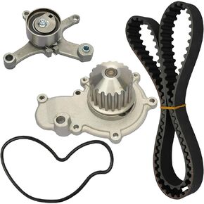 IRONTEK Engine Timing Belt Kit w/Water Pump for 2000 for Chrysler Cirrus, 1995-05 for Dodge Neon, 1995-00 for Dodge Stratus, 1996-00 for Plymouth Breeze, 95-01 for Plymouth Neon, 2.0L, TCK245A 95245K3