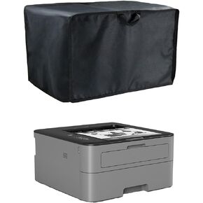 غطاء غبار الطابعة، غطاء طابعة عالمي مقاوم للماء لطابعة Brother HL-L2300D / HLL2305W / HL-L2350DW / HL-L2370DW / HL-L2460DW - 15 × 15 × 7.5 بوصة