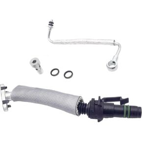 NOVAPARTS 25198546 Engine Turbo Oil Return Pipe & Oil Feed Line Kit for 13-19 Buick Encore 11-19 Chevrolet Cruze 12-19 Sonic 13-19 Trax 1.4L #55587854