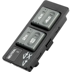 LCWRGS 4WD 4x4 Switch Replacement for 1998-2000 Chevy, GMC 1500 2500, Suburban, Tahoe, Yukon, Cadillac Escalade, Replaces 901-130, 15027104, 19168765, Transfer Case Selector Switch