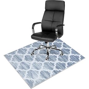 Anidaroel حصيرة كرسي مكتب للأرضيات الصلبة والبلاط، 48 بوصة × 60 بوصة حصيرة كرسي مكتب للمكتب المنزلي، سجادة تحت المكتب للكرسي المتدحرج، حصيرة كرسي كمبيوتر غير قابلة للانزلاق، سجادة حامية للسجاد منخفضة الوبر in Kuwait