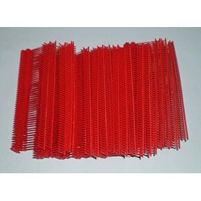 5000 red 1" CLOTHING GARMENT PRICE LABEL TAGGING TAGGER GUN BARBS FASTERNERS