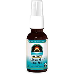 Source Naturals Wellness Colloidal Silver 30 PPM Liquid Spray Bottle - 2 Fluid oz