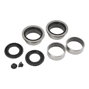 Aramox 8pcs Rear Bridge Repair Kit 5131A6 Steel Alloy Replacement Rear Axle Needle Roller Bearing Repair Kit for Peugeot 206 47mm Axle