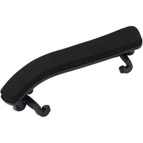 Violin Shoulder Rest for 3/4 4/4 Violin Adjustable Feet Black Soft Foam Pad Rubber Violin Shoulder Rest Pad Holder