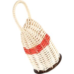 Meinl Percussion Caxixi, Small Size-NOT Made in China-Rattan with Coconut Bottom, 2-Year Warranty (CAX1) in Saudi Arabia