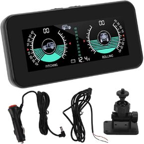 Slope meter, high temperature resistant multifunction car inclinometer for automobile (Pokerty9WtMl3)