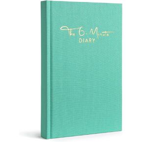 The 6-Minute Diary | 6 Minutes a Day for More Mindfulness, Happiness and Productivity | A Simple and Effective Gratitude Journal and Undated Daily Planner (SkyBlue)